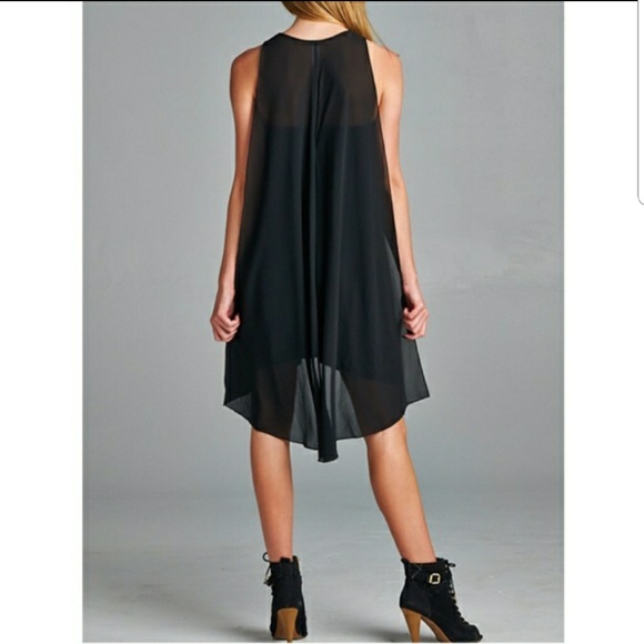 Little black Cape dress - Picture 2 of 3